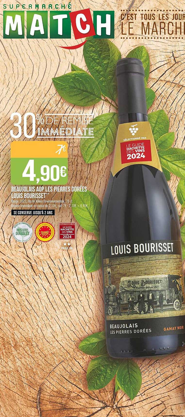 beaujolais aop les pierres dorées louis bourisset