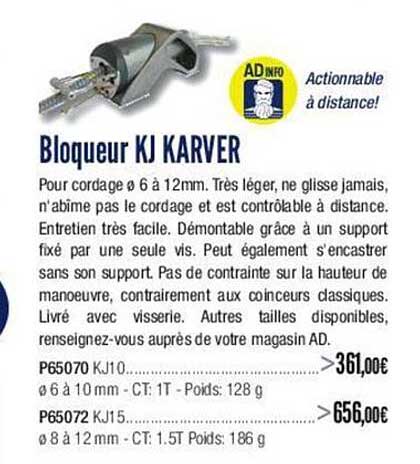 bloqueur kj karver