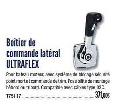 boîtier commande latéral ultraflex