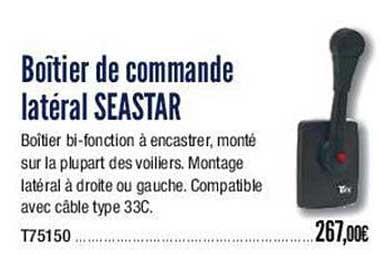 boîtier de commande latéral seastar
