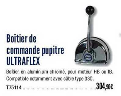 boîtier de commande pupitre ultraflex