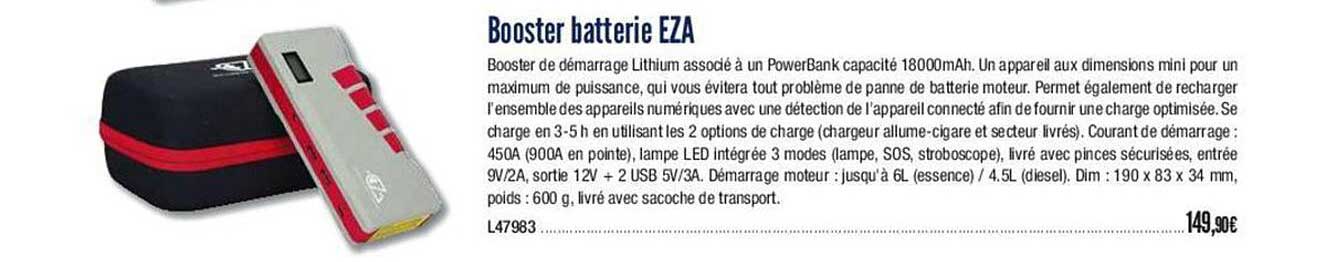 booster batterie eza