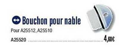 bouchon pour nable
