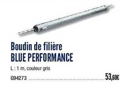 Boudin De Filière Blue Performance