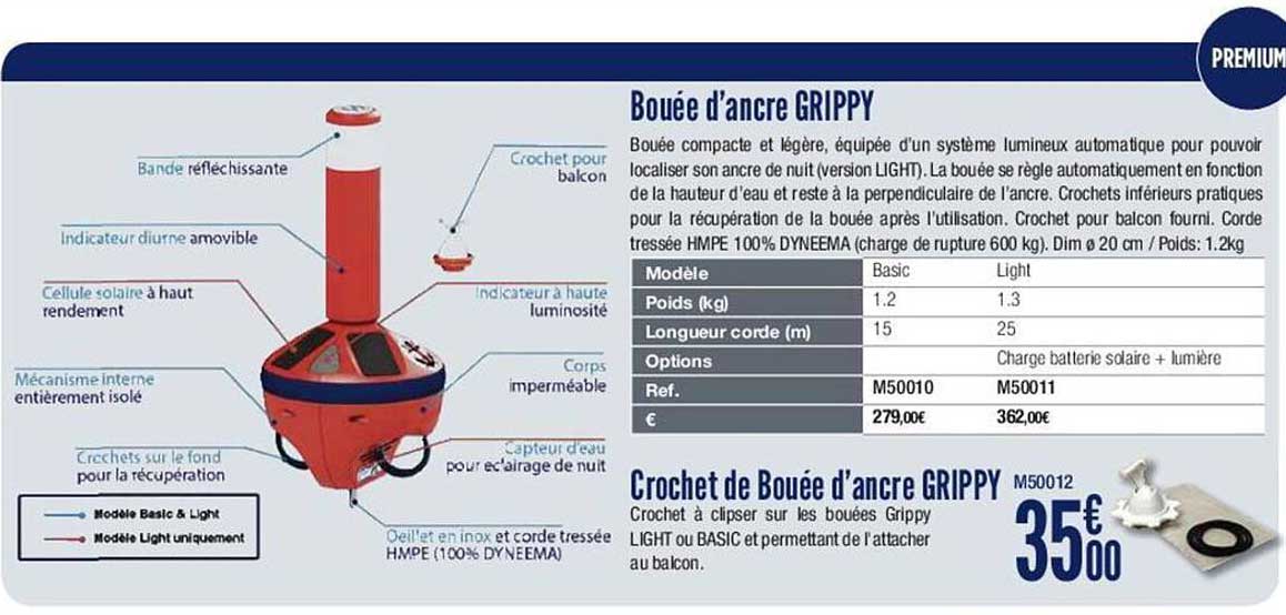bouée d'ancre grippy crochet de bouée d'ancre grippy