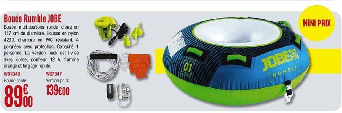 bouée rumble jobe