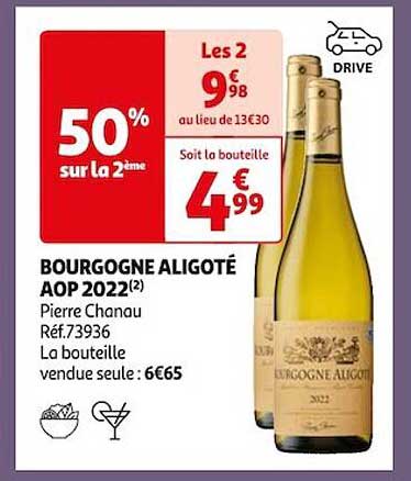bourgogne aligoté aop 2022 pierre chanau