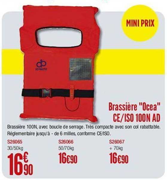 brassière "ocea" ce/iso 100n ad