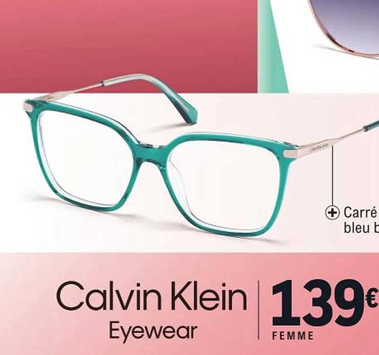 calvin klein eyewear femme