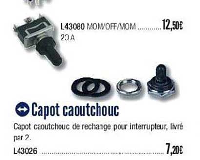 capot caoutchouc