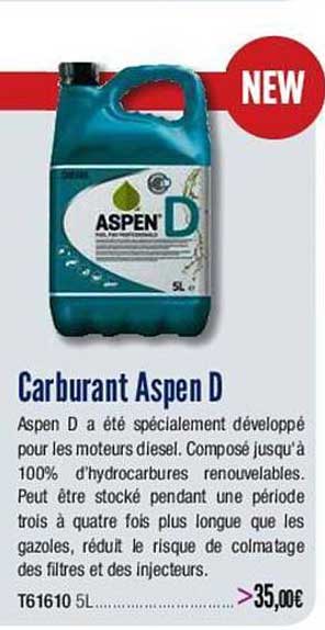 carburant aspen d