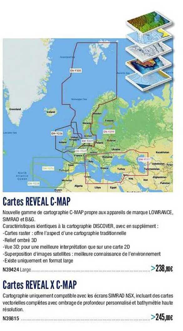 cartes reveal c-map cartes reveal x c-map