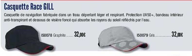 casquette  race gill