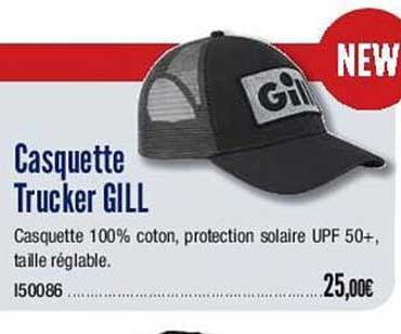 casquette trucker gill
