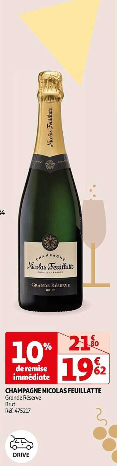 champagne nicolas feuillatte grande réserve