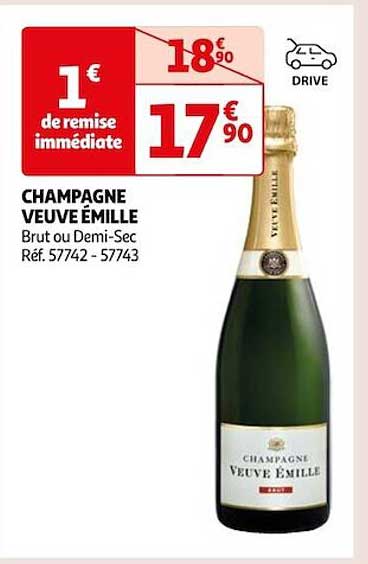 champagne veuve émille