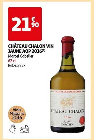château chalon vin jaune aop 2016 marcel cabelier