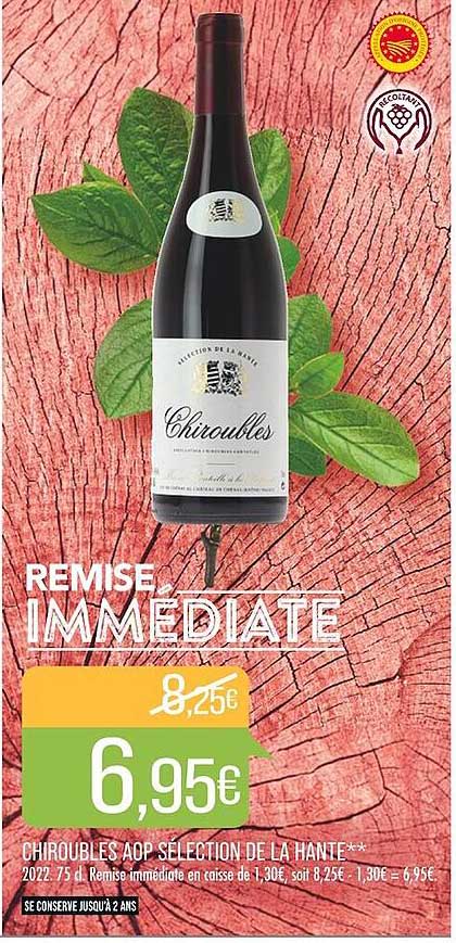 chiroubles aop sélection de la hante 2022