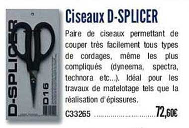 ciseaux d-splicer
