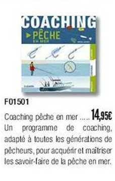 coaching pêche en mer