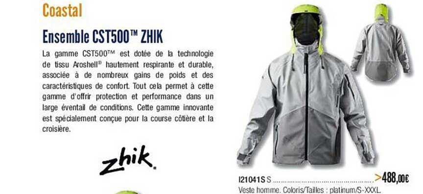 coastal  ensemble CST500 zhik