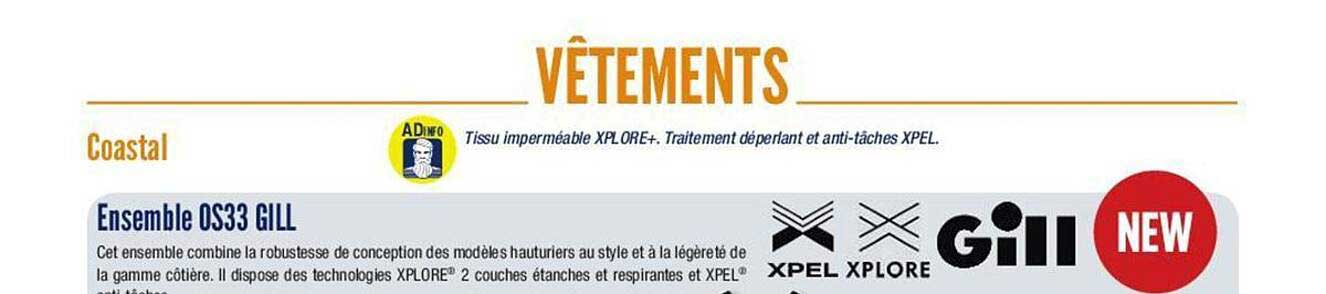 coastal ensemble os33 gill