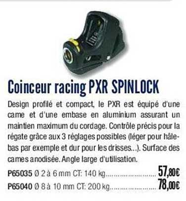 coinceur racing pxr spinlock