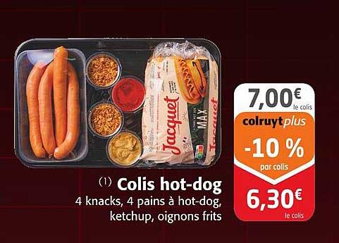colis hot-dog
