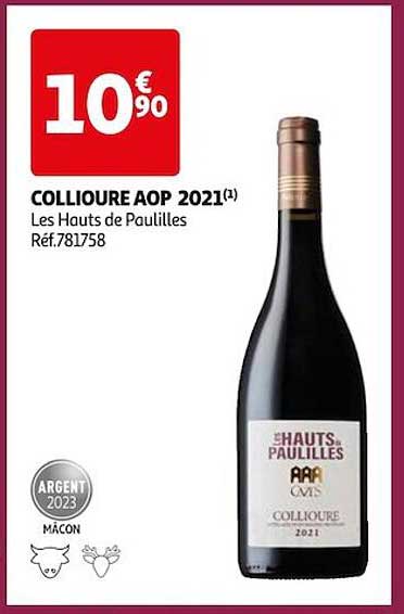 collioure aop 2021 les hautes de paulilles