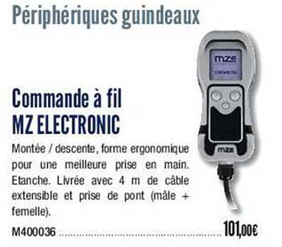 commande à fil mz electronic