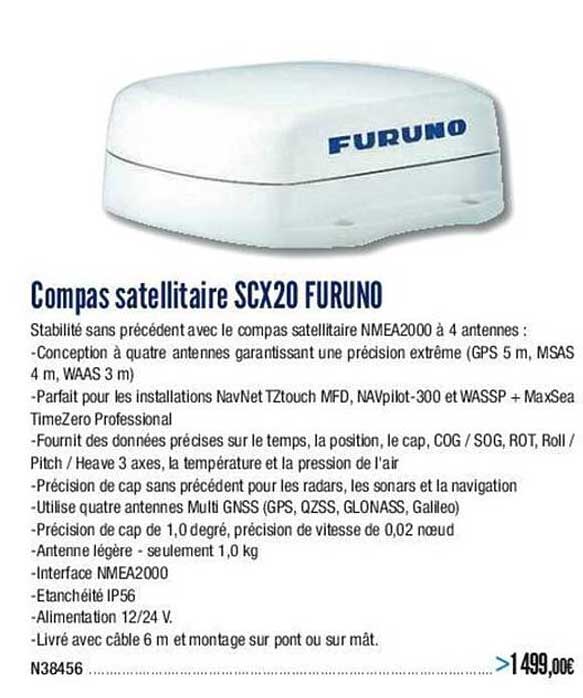 compas satellitaire scx20 furuno