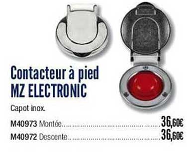 contacteur à pied mz electronic