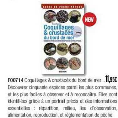 coquillages & crustacés du bord de mer