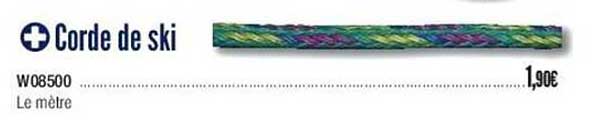 corde de ski w08500