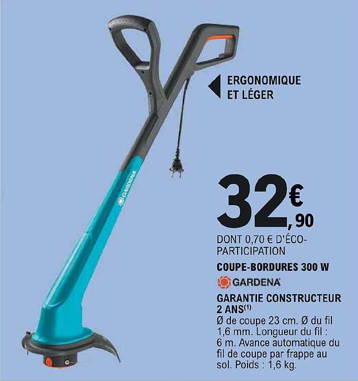 coupe-bordures 300 w gardena