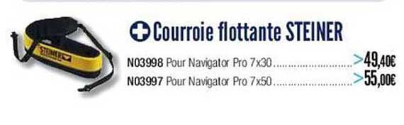 courroie flottante steiner
