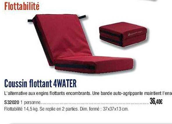 coussin flottant 4water