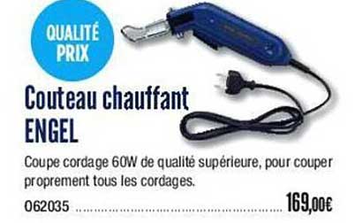 couteau chauffant engel