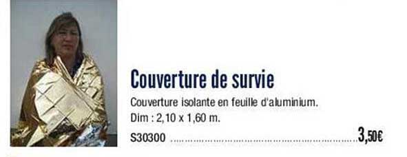 couverture de survie