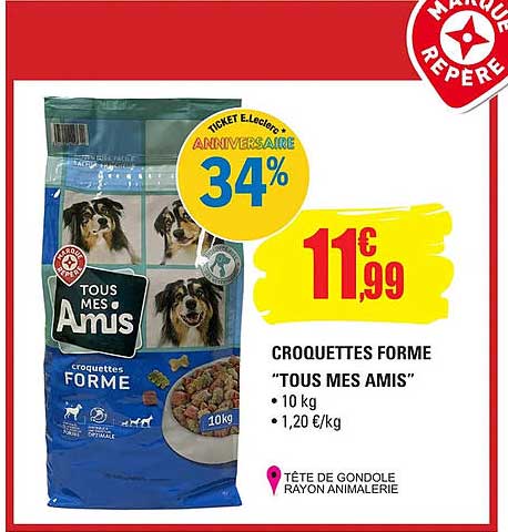Croquettes Forme "tous Mes Amis"