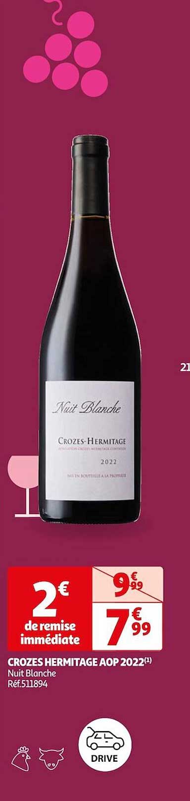 crozes hermitage aop 2022 nuit blanche