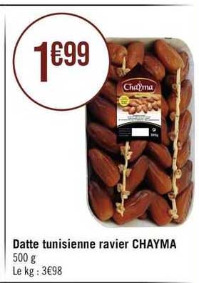 datte tunisienne ravier  chayma
