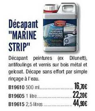 décapant "marine strip"