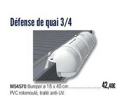 défense de quai 3/4