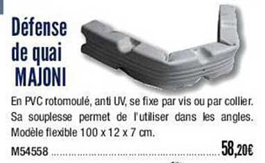 défense de quai majoni