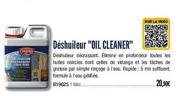 déshuileur "oil cleaner"