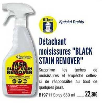 détachant moisissures "black stain remover"