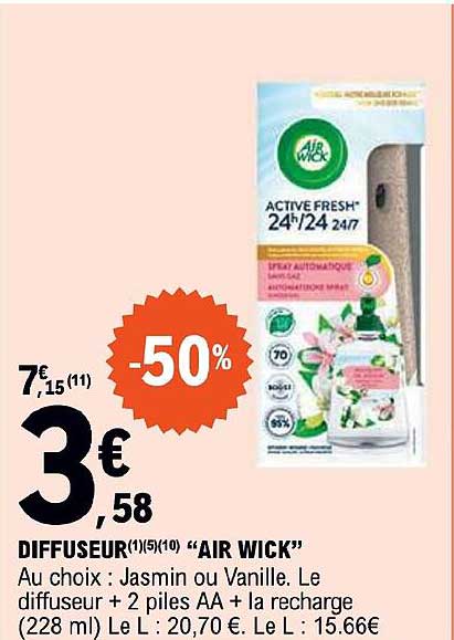diffiseur "air wick"