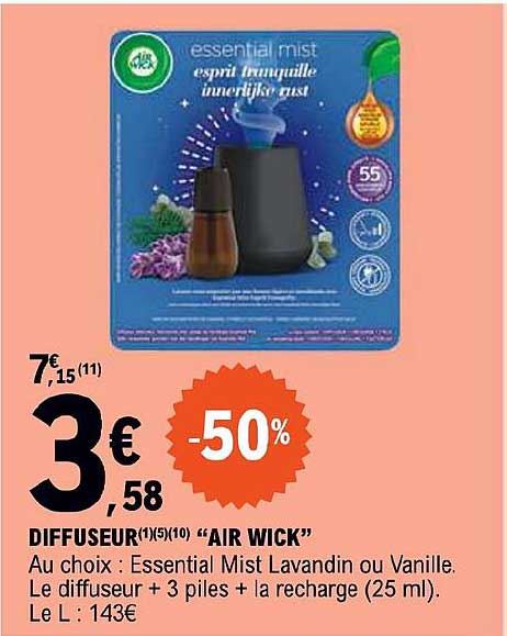diffuseur "air wick"