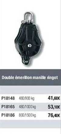 double émerillon marille ringot